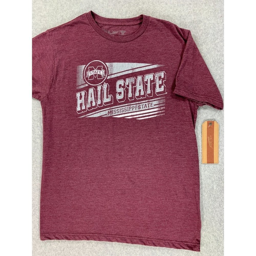 NWT Mississippi State Bulldogs The‎ Victory Tee Shirt (Men's Large) Maroon